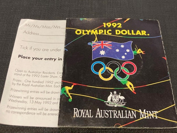 1992 - Olympic One Dollar