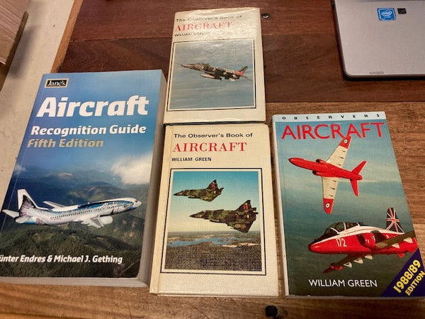 4 - Assorted Aircraft Observer's Books