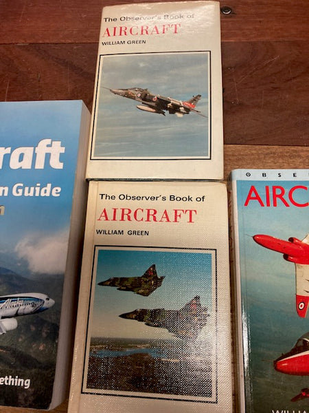 4 - Assorted Aircraft Observer's Books