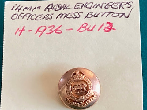 Royal Engineers Officers Mess Button