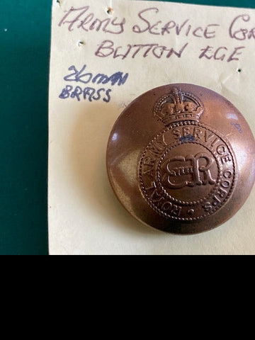 British Army Service Corps Button
