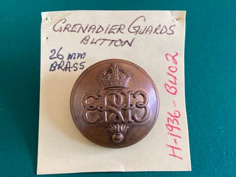 Grenadier Guards Brass Button