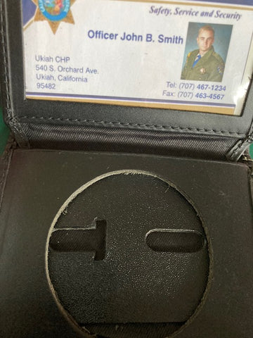 California Highway Patrol Badge Wallet