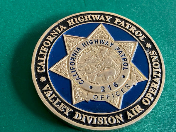 California Highway Patrol Air Challenge Coin