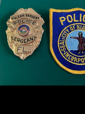 City of Florida Police Badge & Patch