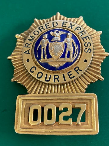 Armored Express Courier's Badge