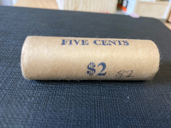 1982 - RAM Five Cent Mint Roll