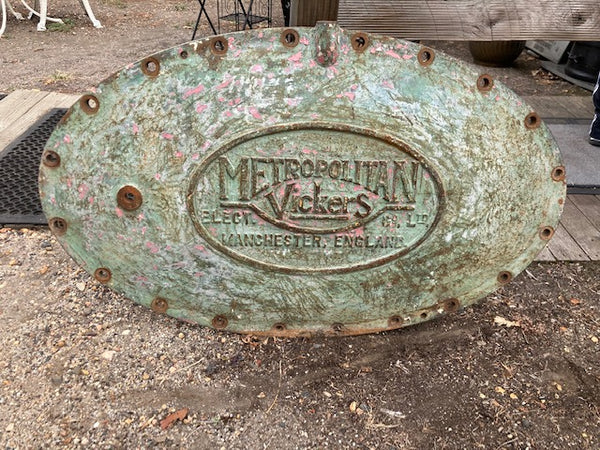 Ex Hazelwood Power Station Boiler Inspection Plate