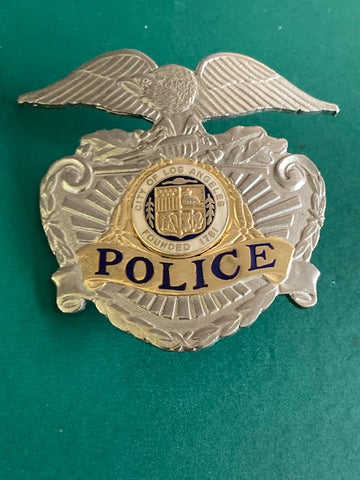 Obsolete - City of Los Angeles Police Cap Badge