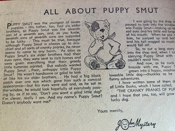 1938 - Cowboy Puppy Smut by John Mystery