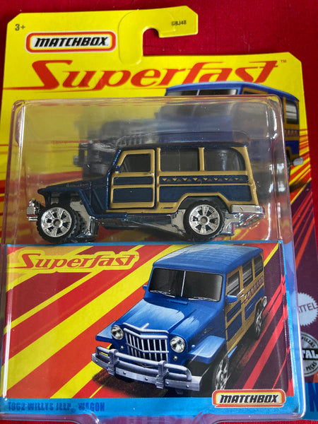 Matchbox Superfast 1962 Willys Jeep