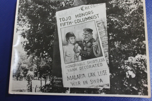 WW2 - Photo of Malaria Discipline Billboard