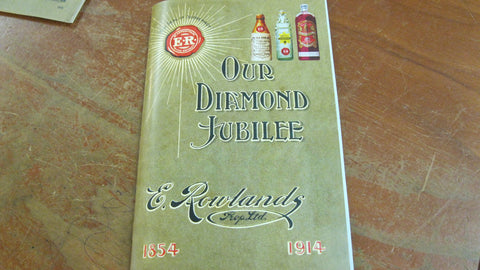 Rowland's Jubilee Bottle Jubilee Book