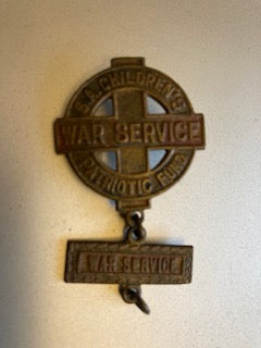 WW1 - Children's War Service Patriotic Fund Badge