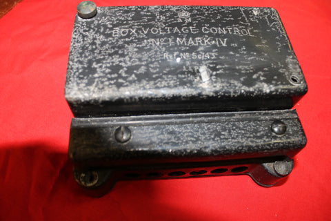 WW2 - Air Ministry Aircraft Voltage Control Box