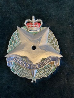 Incomplete Police Car Badge