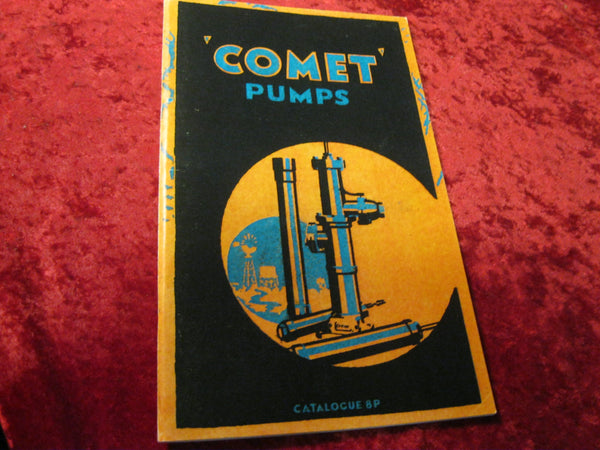 Comet Pumps Catalogue Number 8P