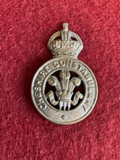 Cheshire Constabulary Cap Badge