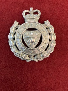 Leeds City Police Cap Badge