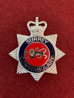 Surrey Constabulary Cap Badge