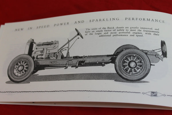 1929 - Buick Catalogue