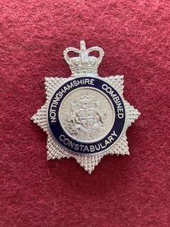 Nottinghamshire Combined Constabulary Cap Badge