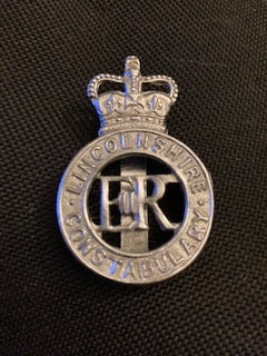 Lincolnshire Constabulary Cap Badge