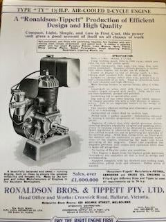 Ronaldson -Tippett 2-Cycle Engine