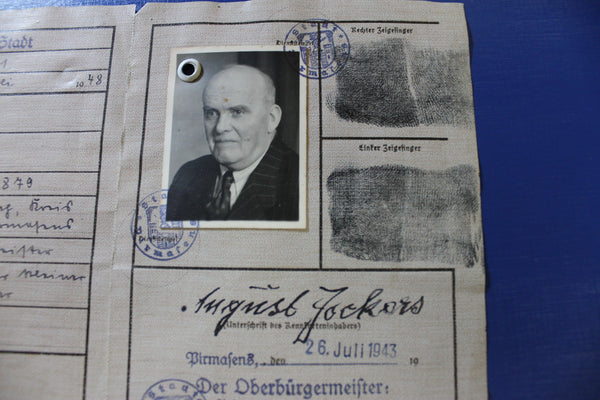 WW2 - German Identity Document