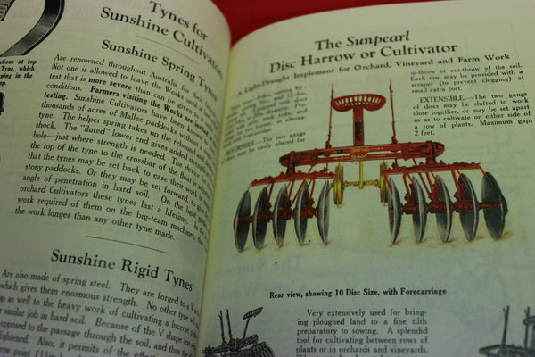 1928 - Sunshine Farm Implements Catalogue