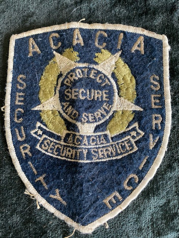 Used - Acacia Security Service Patch