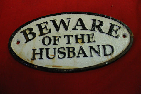 Rustic Husband Sign