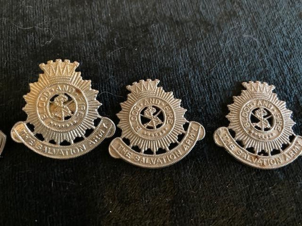 Salvation Army Collar Badges