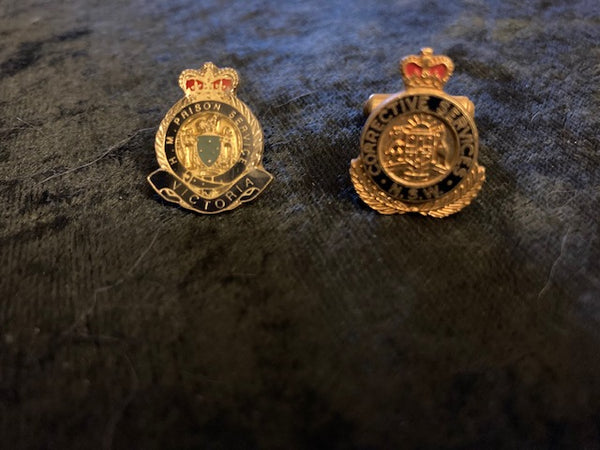 Prisons Badge and Cuff Link