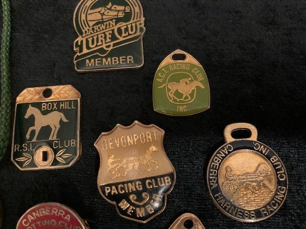 Assorted Racing Club Members Badges & Fobs