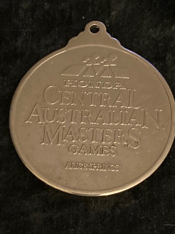 Central Australian Masters Games Medal