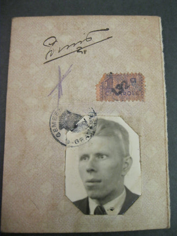 WW2 - 1946 German Identity Card