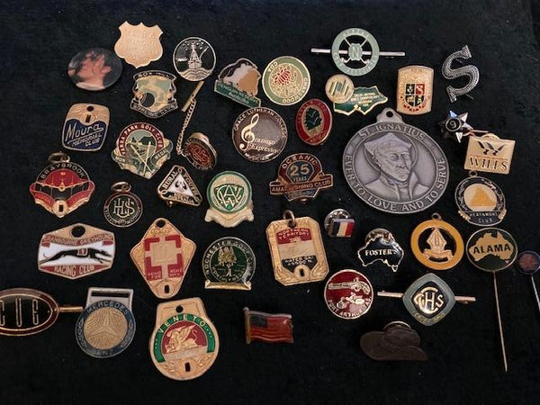 40 - Assorted Badges and Fobs