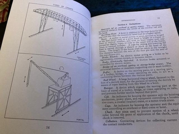 1943 - Cranes , Derricks and Hoists
