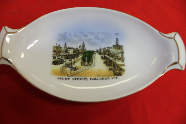 Sturt Street Ballarat Souvenir Ware Dish