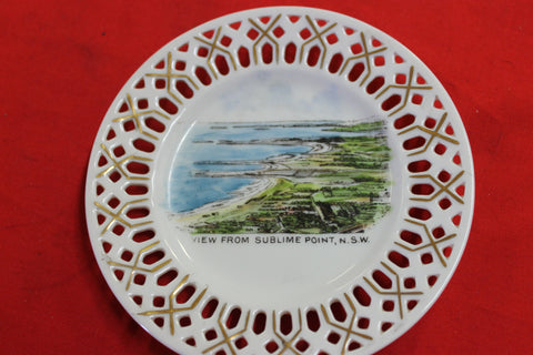 Sublime Point NSW Souvenir Ware Plate