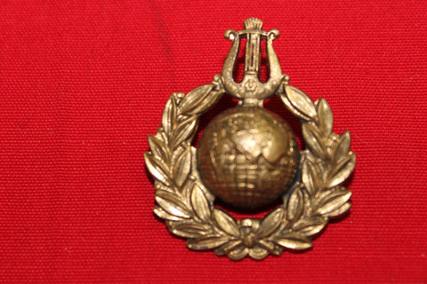 Royal Marines Musician's Cap Badge