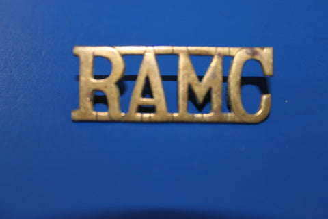 RAMC Shoulder Title