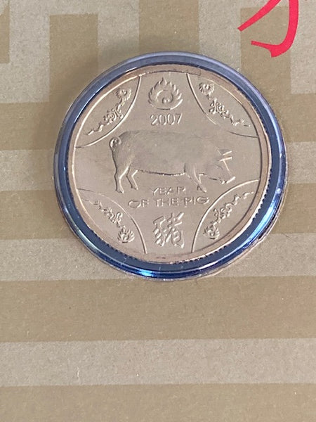 2007 - Year of the Pig One Dollar