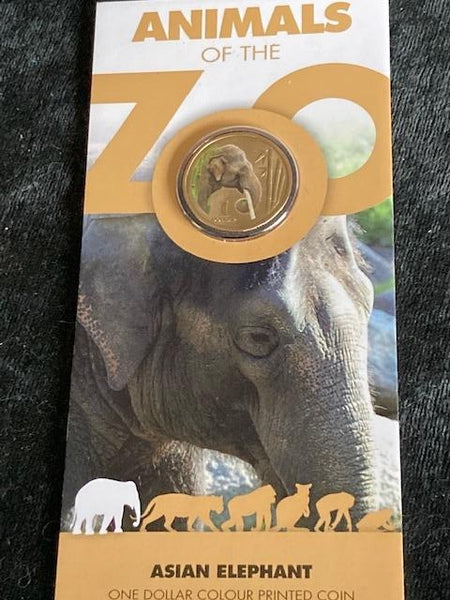 2012 - Asian Elephant One Dollar
