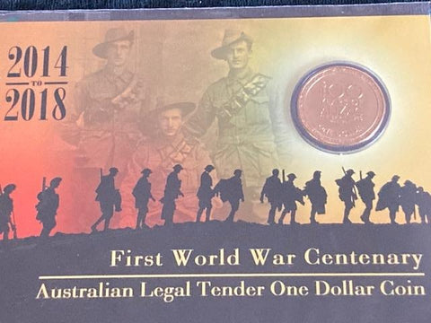 2014 - First World War One Dollar