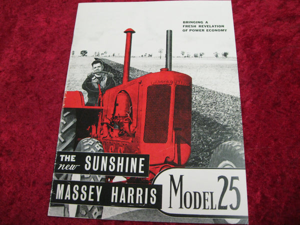 Massey Harris Model 25 Catalogue