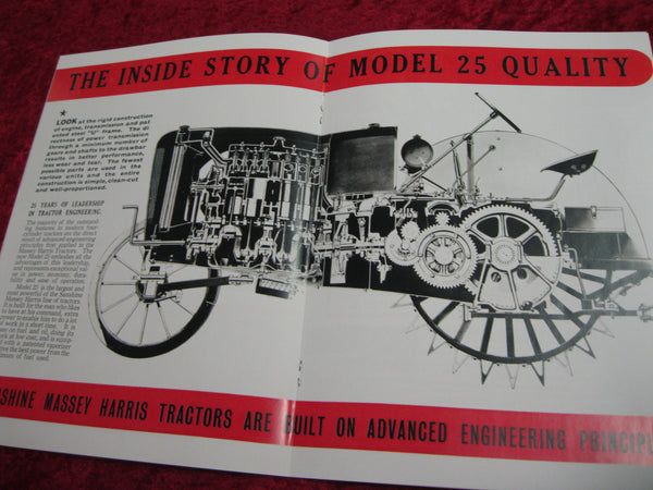 Massey Harris Model 25 Catalogue