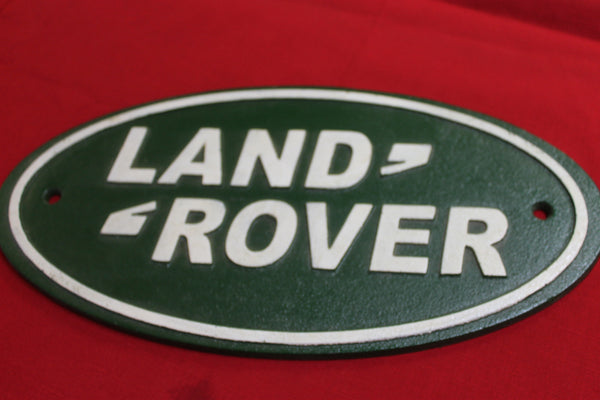 Land Rover Wall Plaque