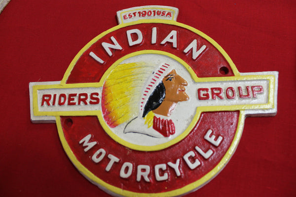 Indian Motorcycle Group Sign